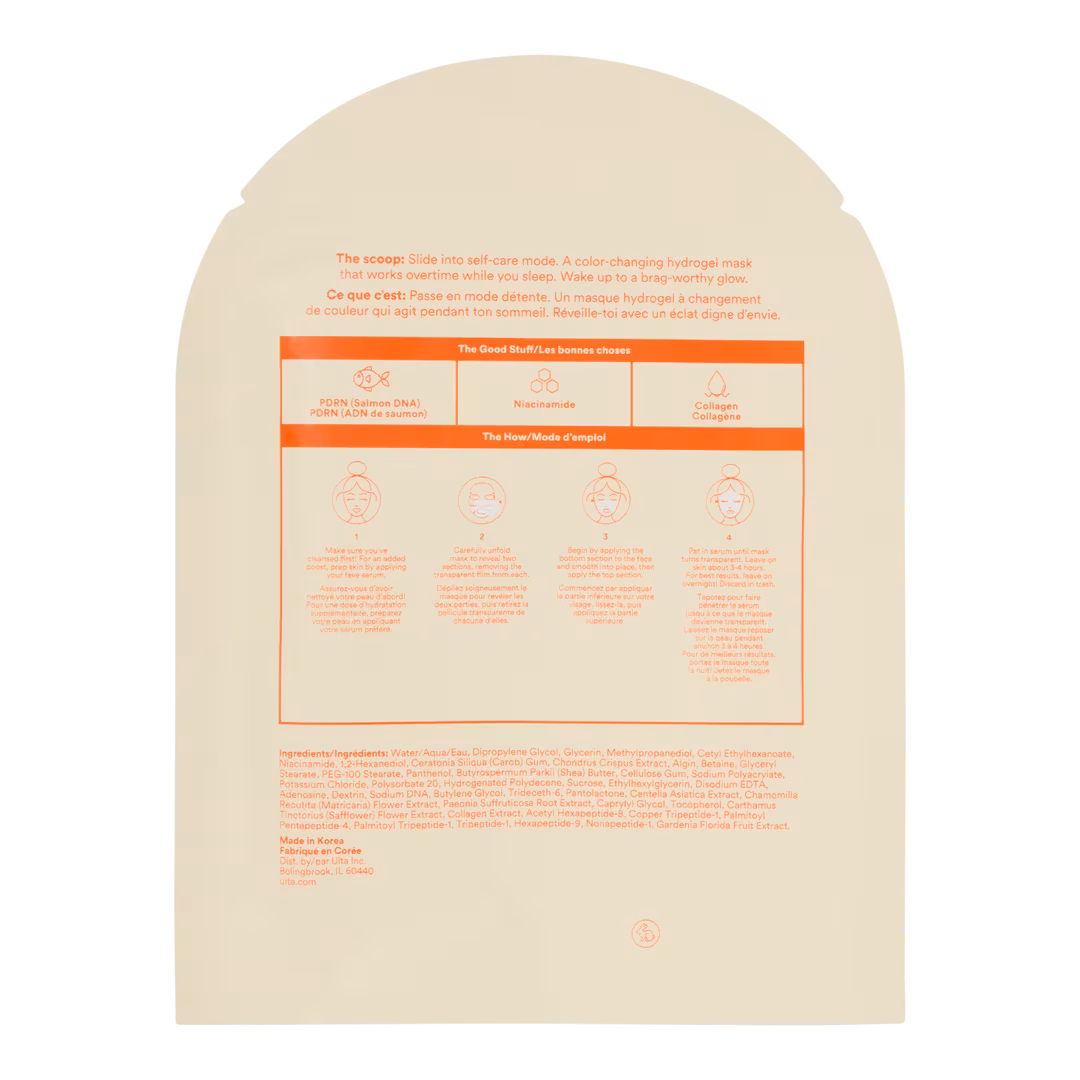 ULTA Beauty Collection  PDRN Overnight Glow Radiance-Boosting Hydrogel Mask