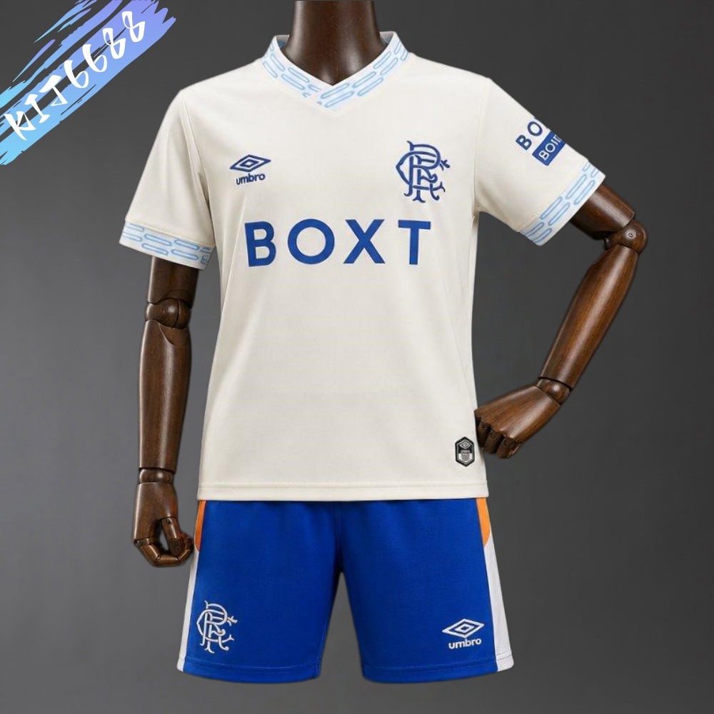 2026/2027 Glasgow Rangers Away Football shirt (Adult Kids Kit socks）