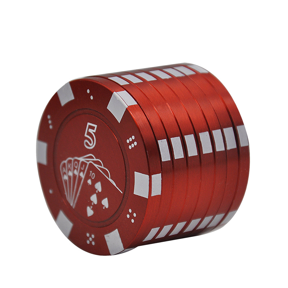 Casino Poker Weed Grinder 3 Layer