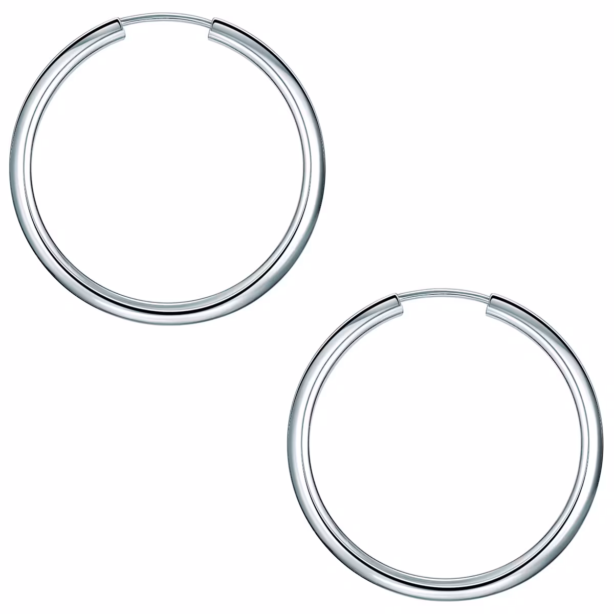 Creolen Sterling Silber in Silber