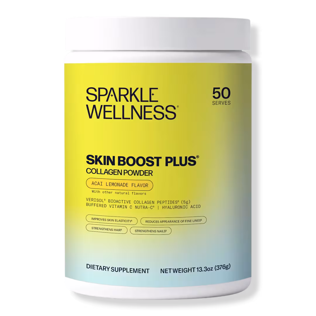 Sparkle Wellness  Skin Boost Plus Verisol Bioactive Collagen Peptides - Acai Lemonade