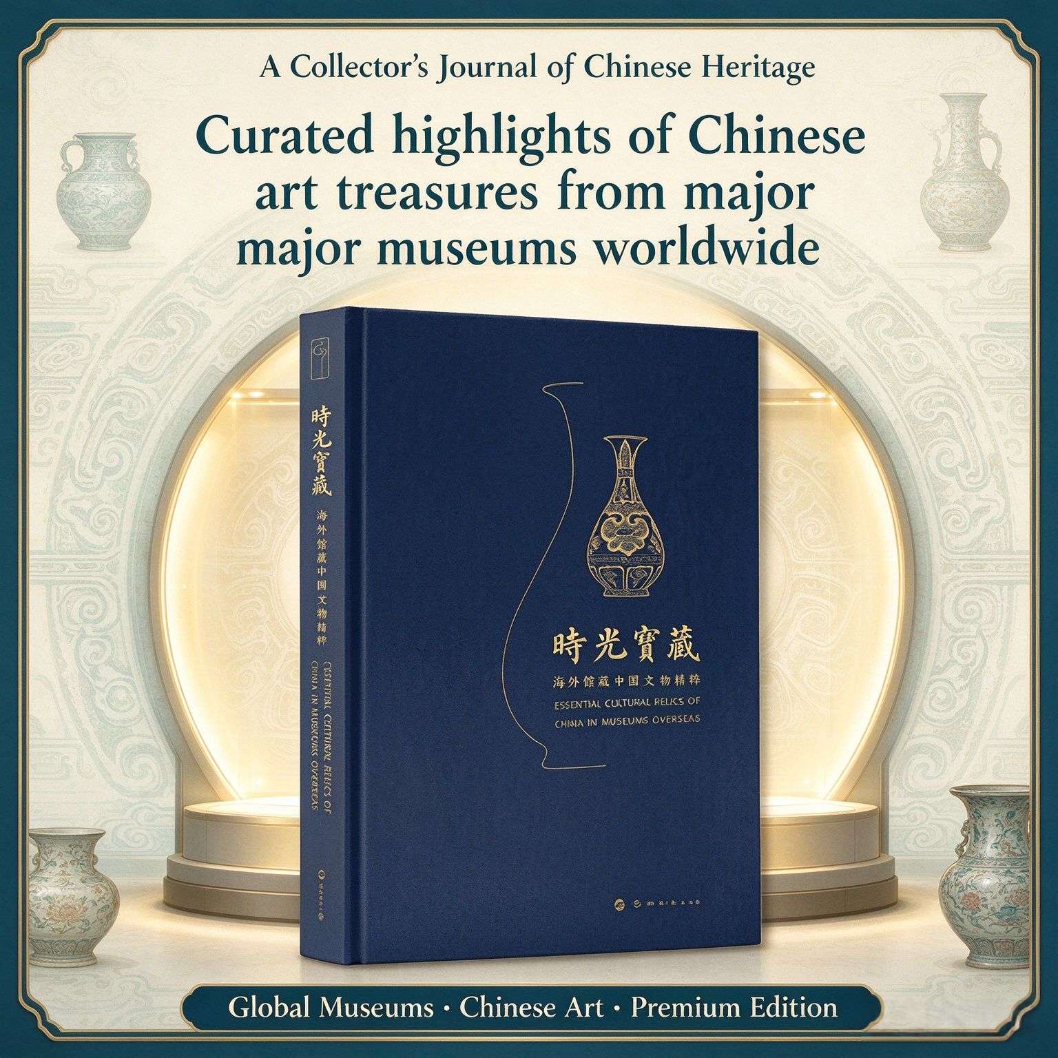 Timeless Treasures: Masterpieces of Chinese Art in Overseas Collections (Bilingual Notebook)