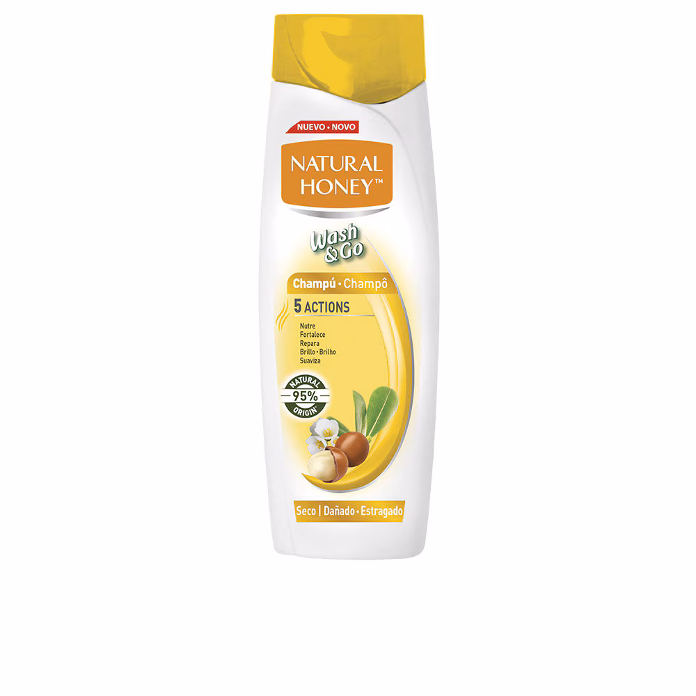 WASH & GO Shampoo für geschädigtes Haar