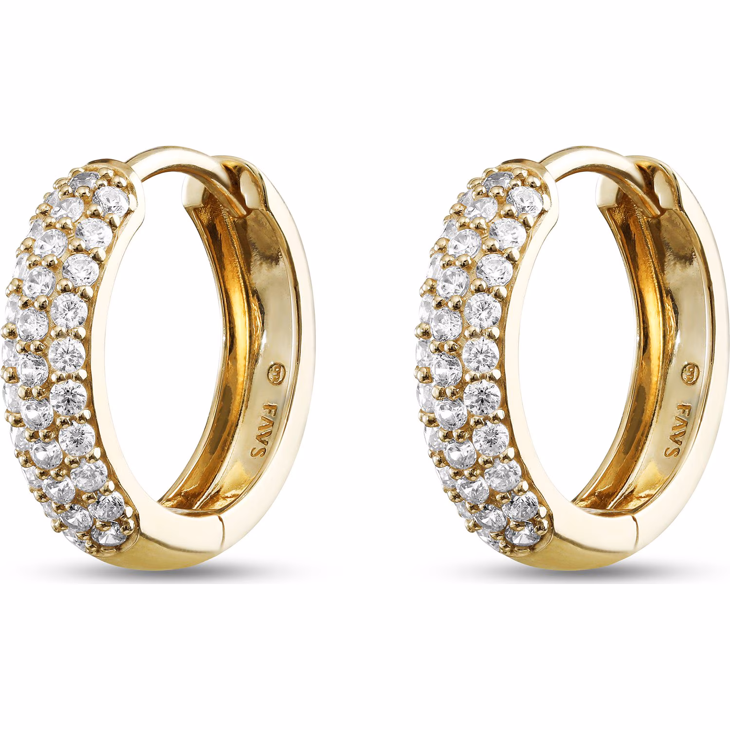 Creolen 375er Gelbgold