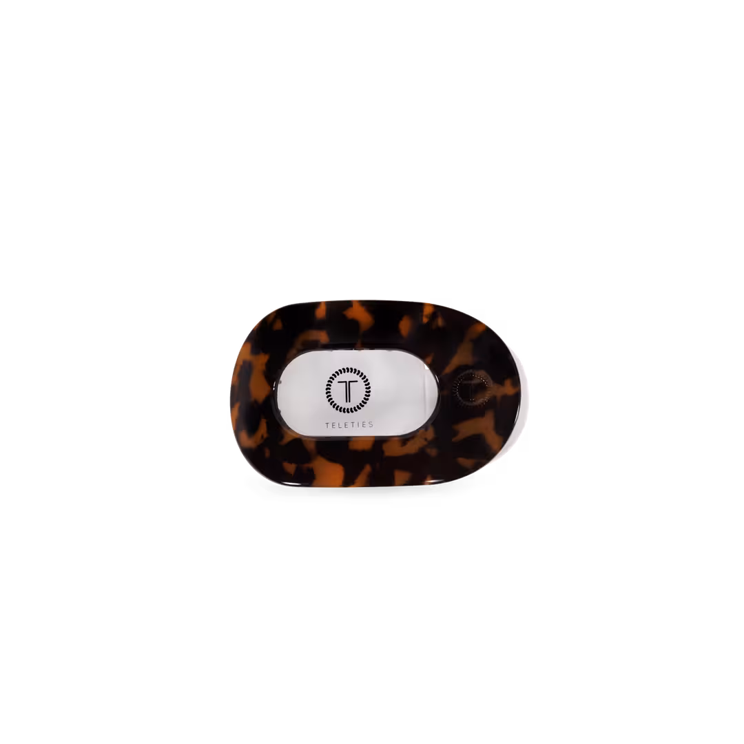 TELETIES  Tiny Flat Round Hair Clip