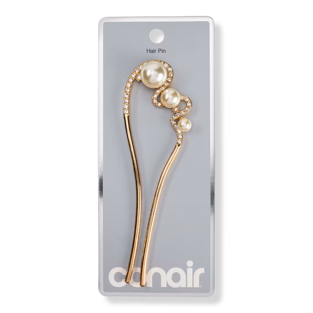 Conair Accessories  Rhinestone and Faux Pearl Hair Pin