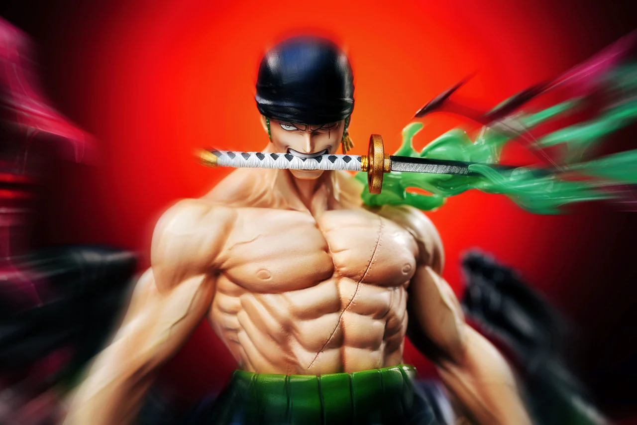 One Piece - Zoro King of Hell | Resin Statue | by SY & LX Studio