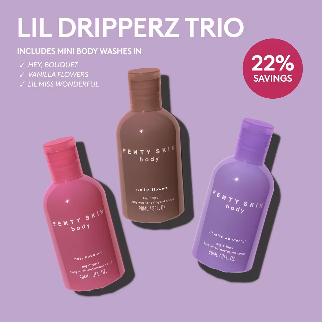 FENTY SKIN body  Lil Dripp'rz Mini Body Wash Trio