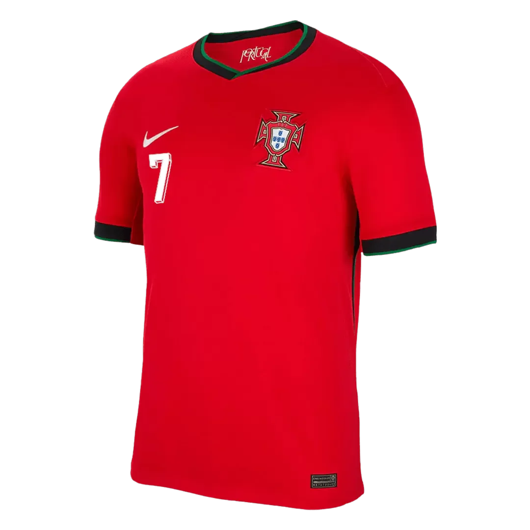 RONALDO #7 Portugal Home Soccer Jersey Euro 2024
