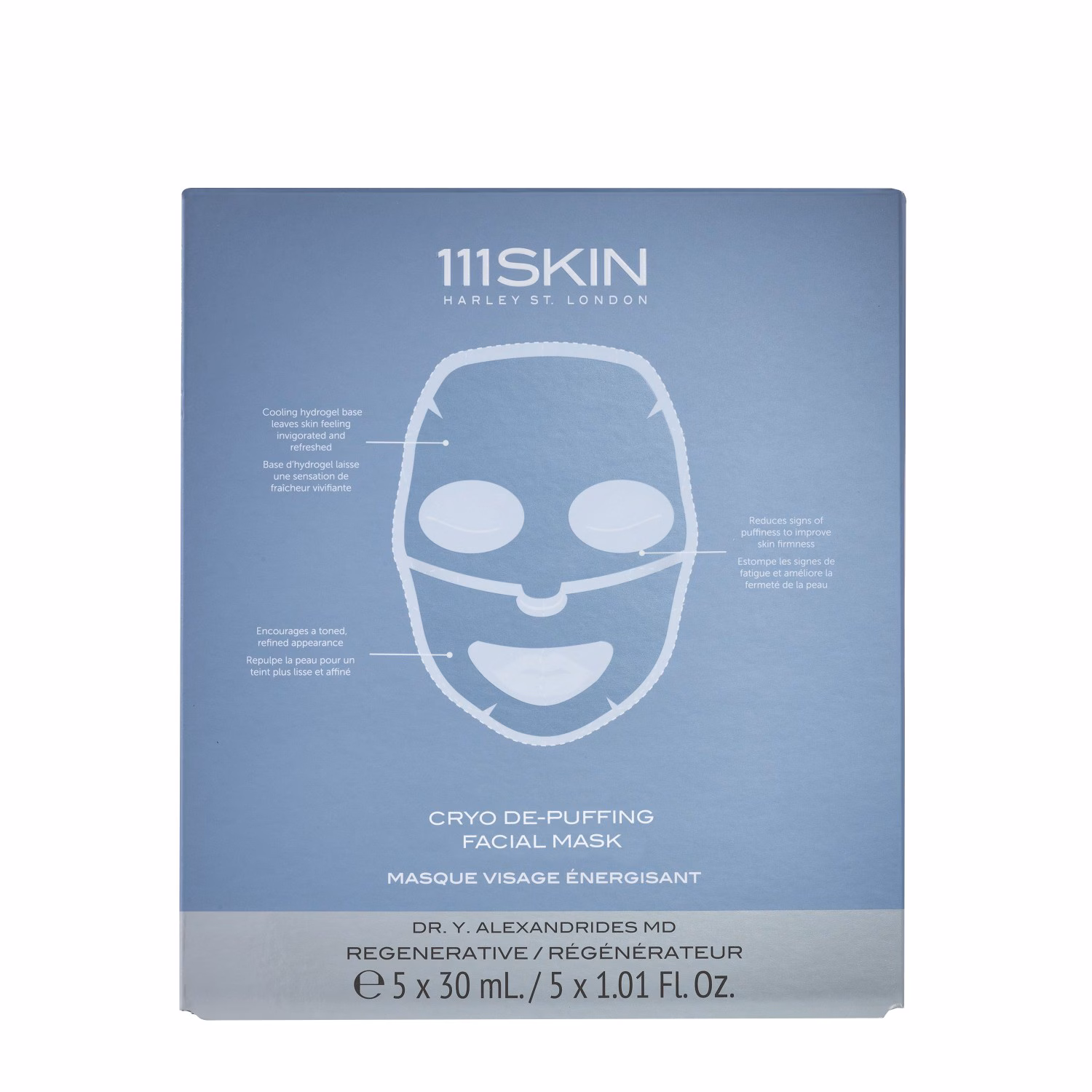 Cryo De-Puffing Facial Mask Box