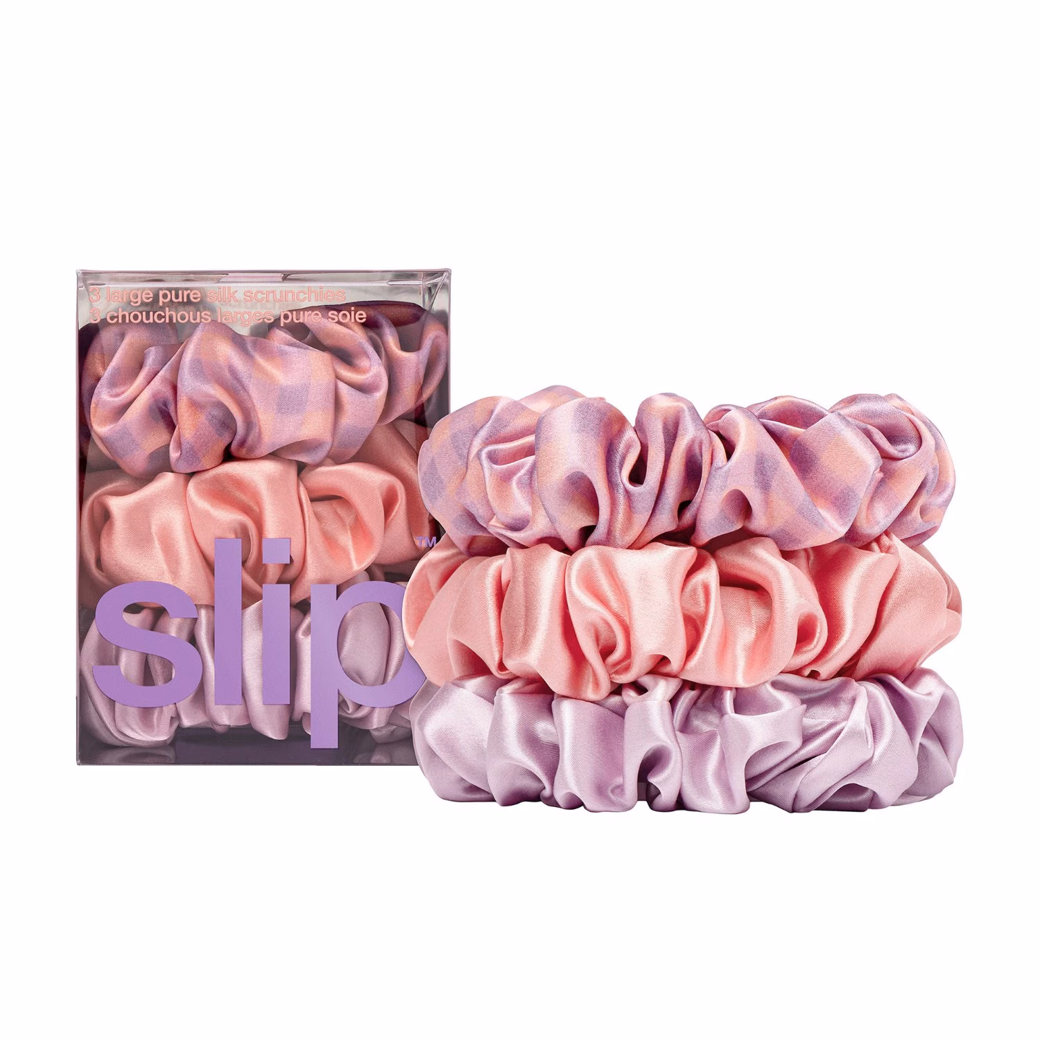 3 Large Scrunchies