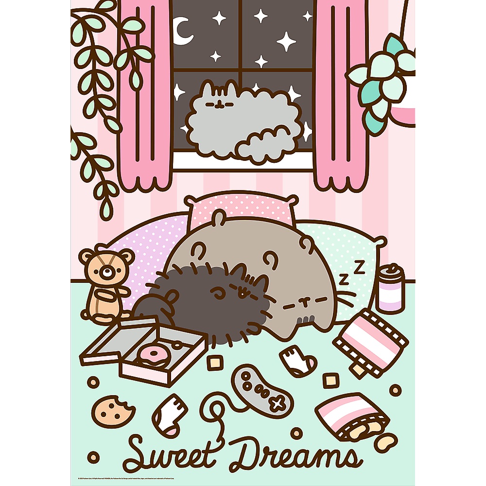Puzzle Premium Plus Quality Pusheen 1000 El.