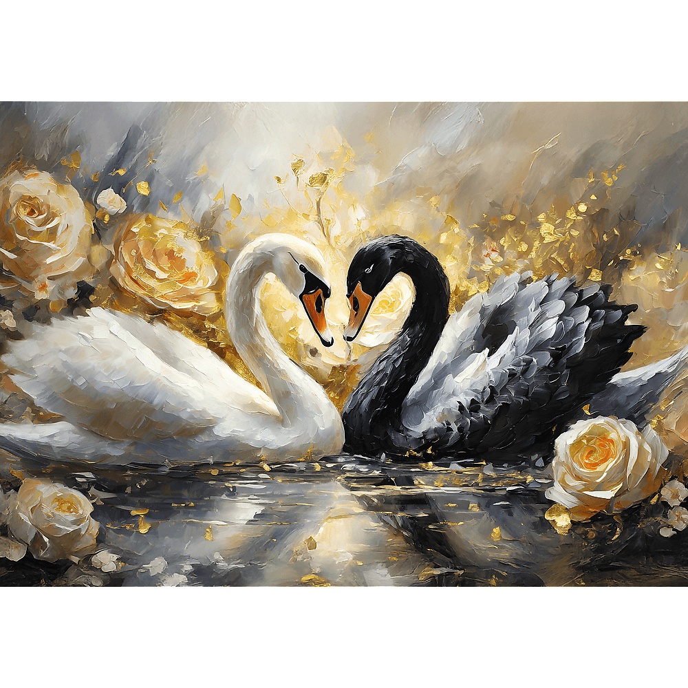 Puzzle Premium Plus Quality 1000 El. Beautiful Swans