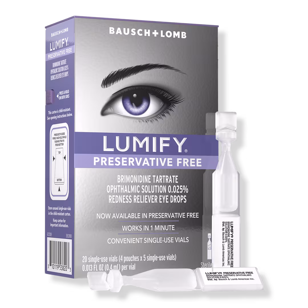 Lumify  Preservative Free Redness Reliever Eye Drops