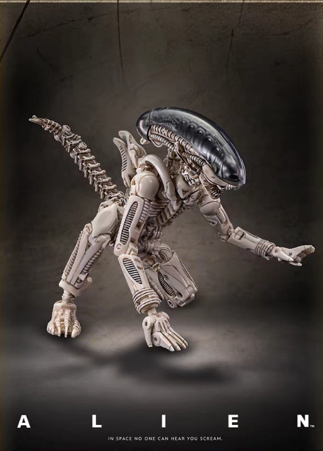 52TOYS BeastBox IB-13BM Alien white XENOMORPH - JOYTOY WORLD