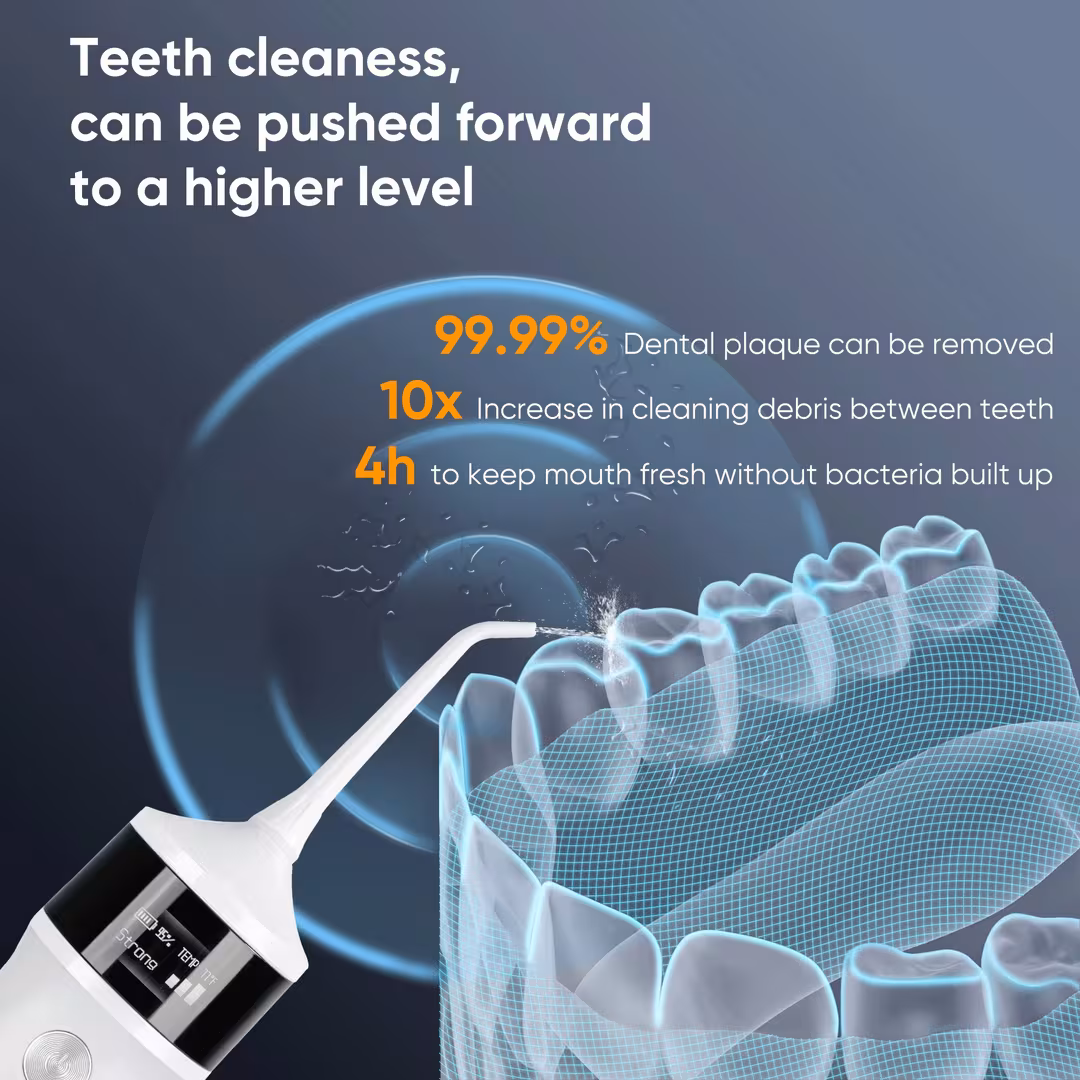 MySmile  LP221 Cordless Professional Water Flosser with UVC Sterilizable