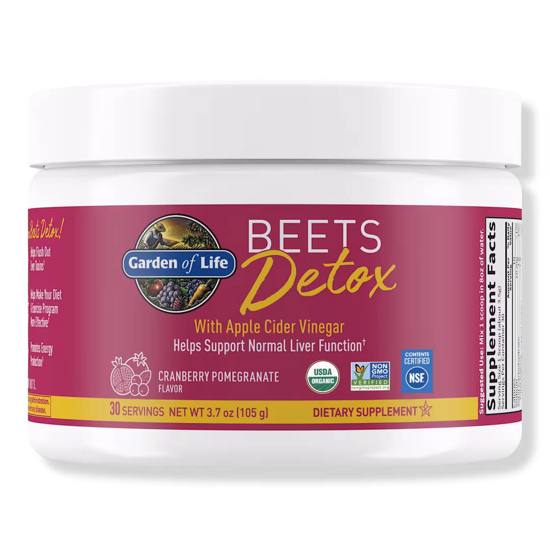 Garden of Life  Organic Beets Detox Cranberry Pomegranate Powder