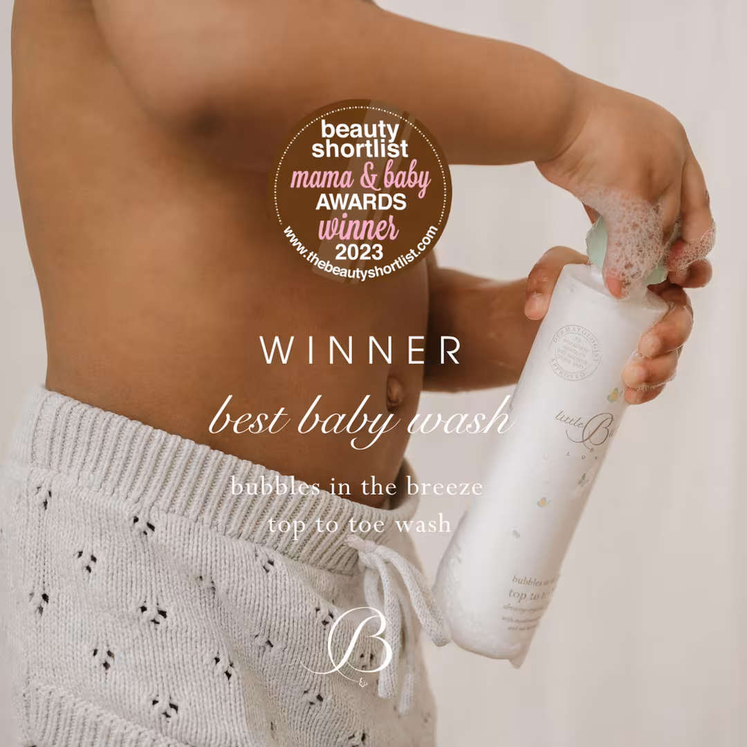 Little Butterfly London  Bubbles in the Breeze Top to Toe Wash