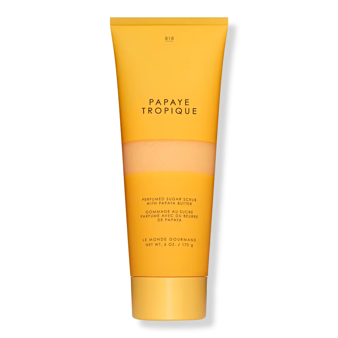 LE MONDE GOURMAND  Papaye Tropique Perfumed Sugar Scrub