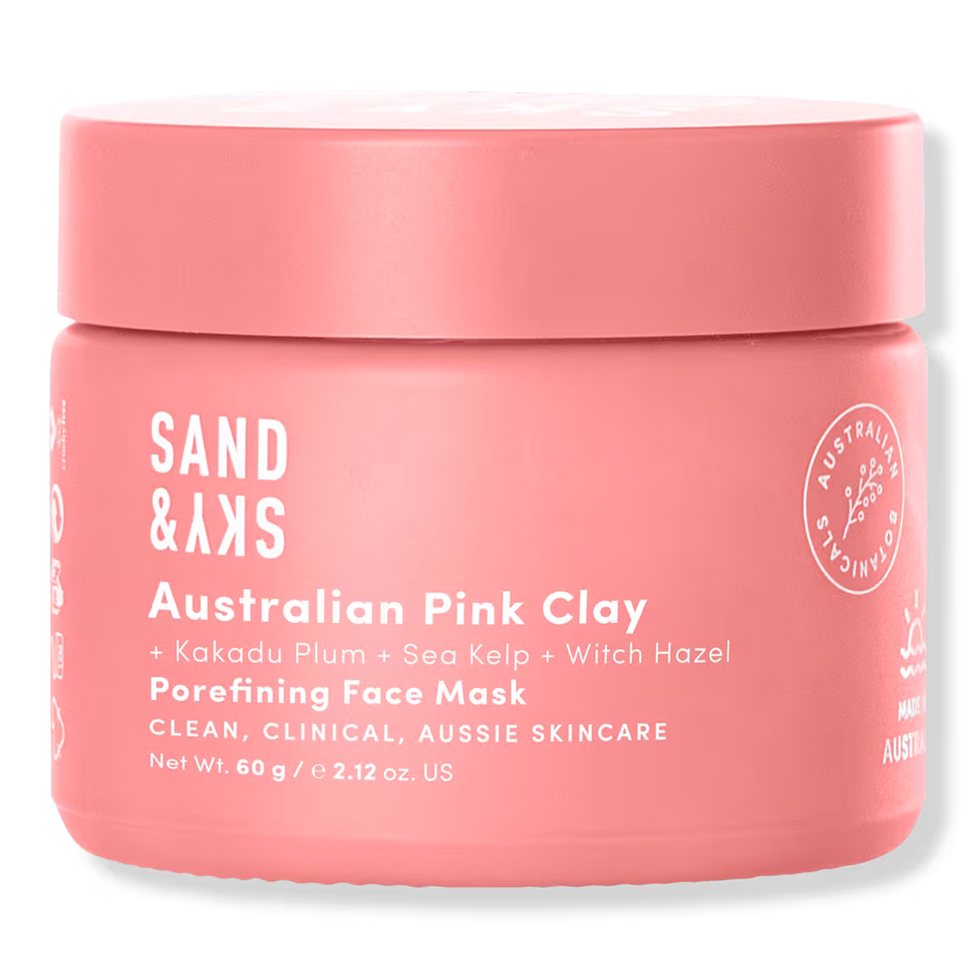 Sand and Sky  Australian Pink Clay Porefining Face Mask