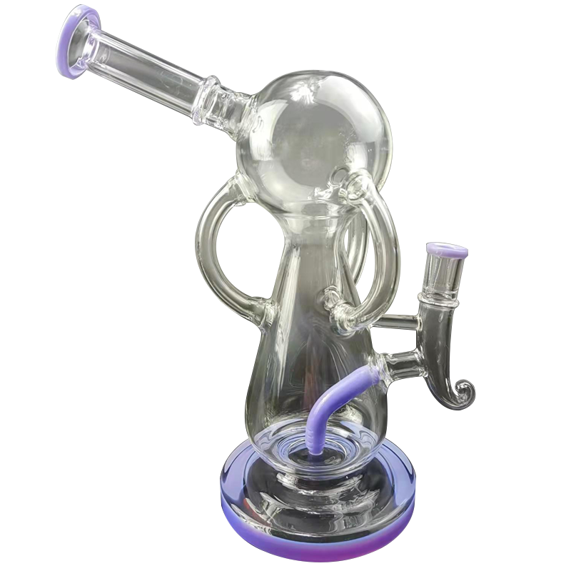 10 Artsy Recycler Glass Bong