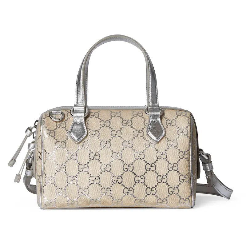 Gucci Emblem Small Boston Bag