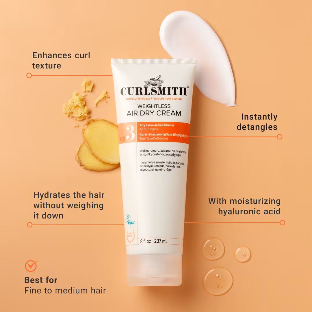 Curlsmith  Weightless Air Dry Cream