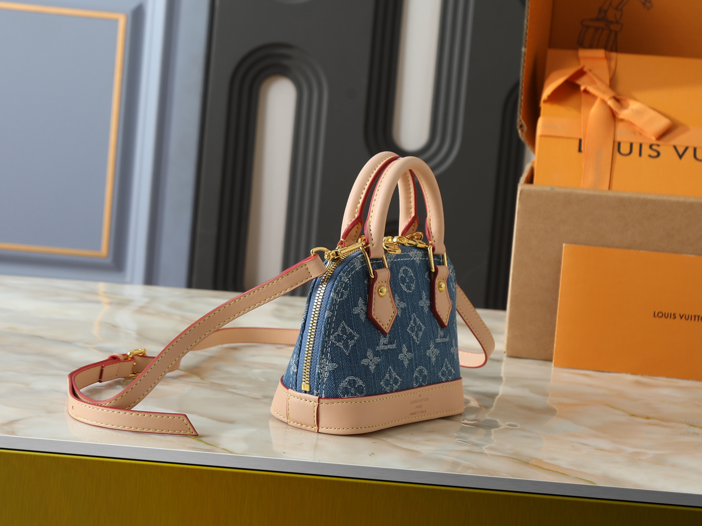 LV Alma Top Handle Bag