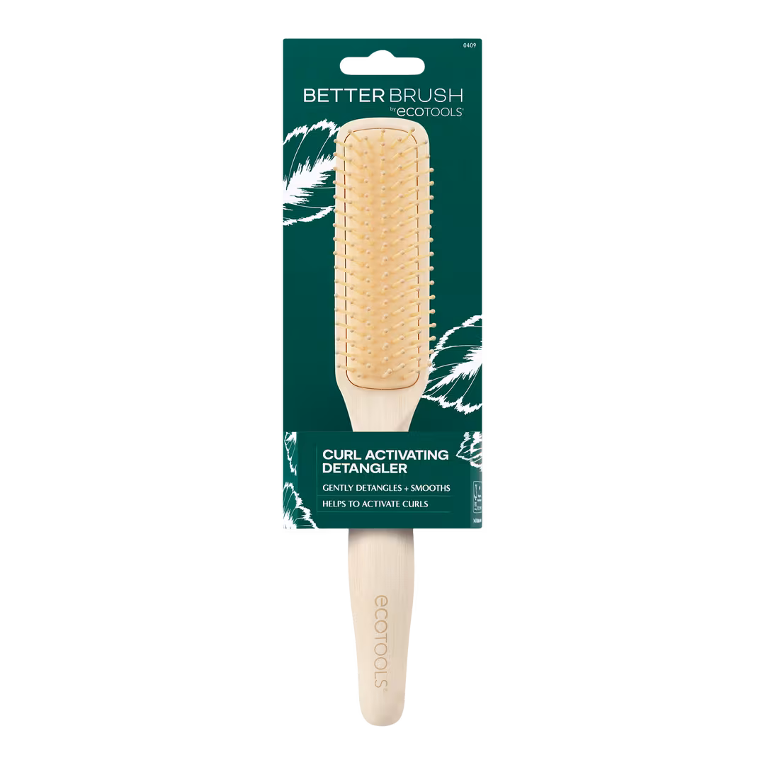 EcoTools  Curl Activating Detangler Hairbrush