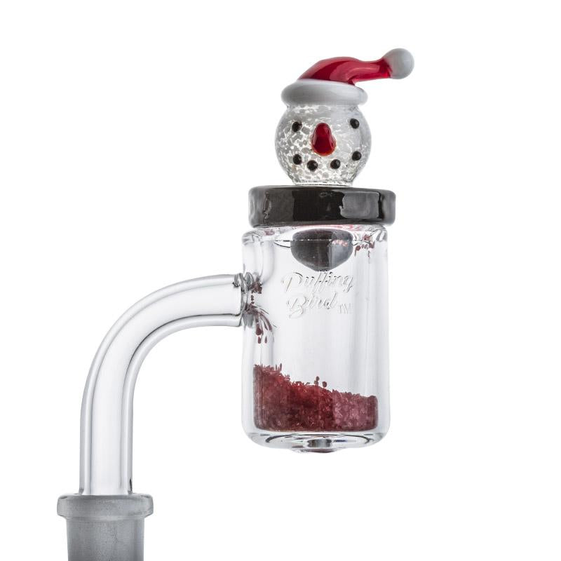 Thermochromic Banger Red Glass - By Puffing Bird