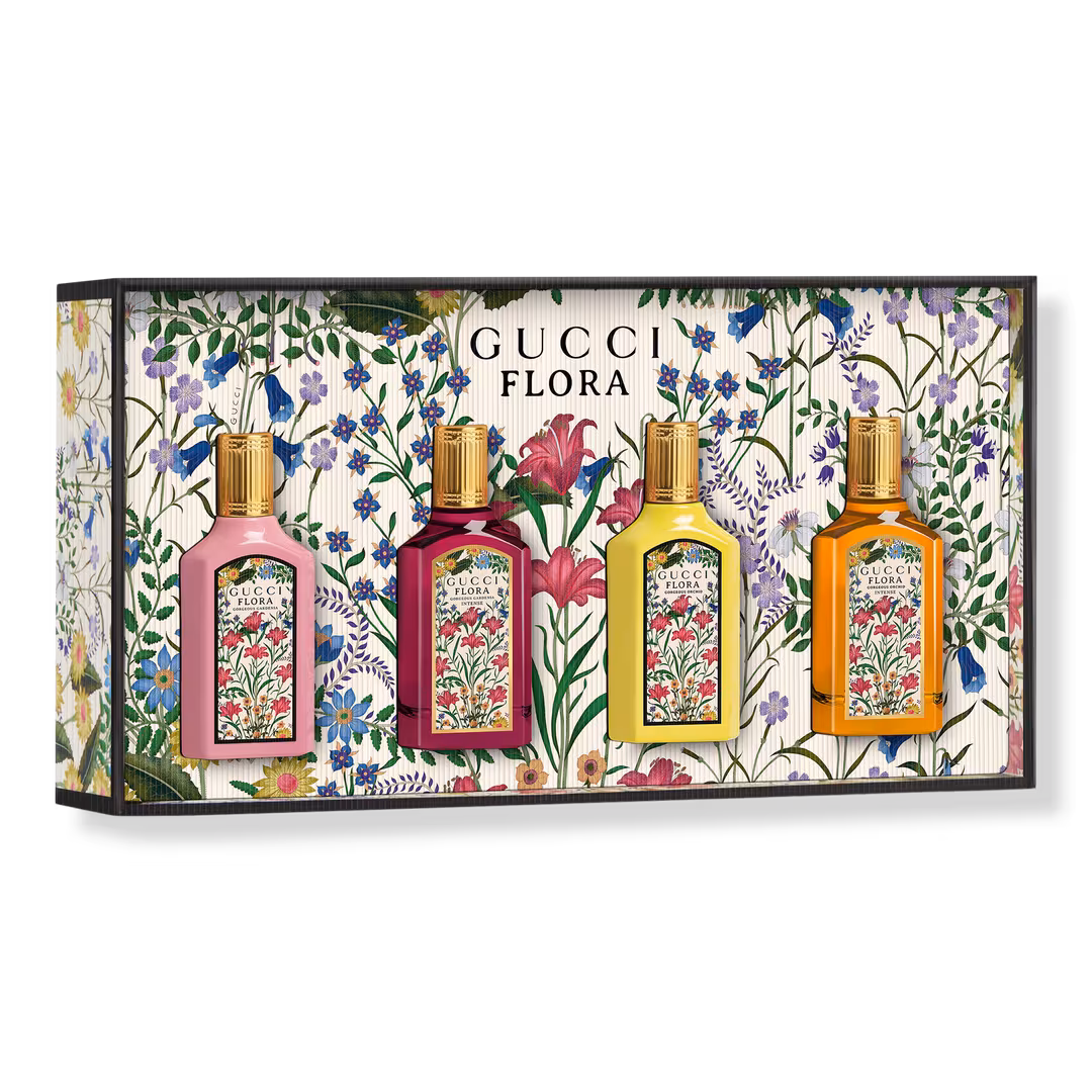 Gucci  Flora Gorgeous 4-Piece Mini Perfume Discovery Gift Set