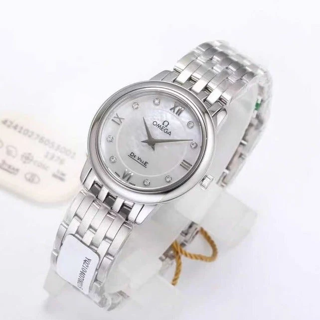Omega Watch DEVILLE PRESTIGE 27MM QUARTZ STAINLESS STEEL WHITE DIAL