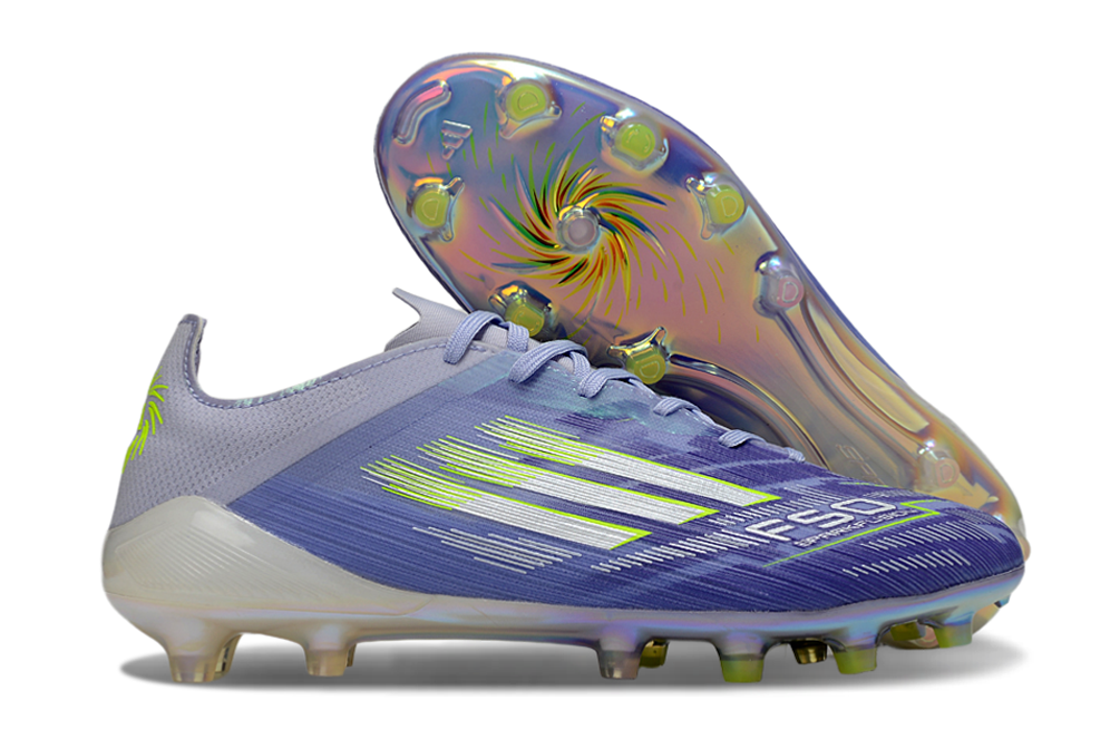 A F50 SPARKFUSION ELITELOW CUT FG/AG RADIANT BLAZE.VIOLET TONE/LUCIDLEMON/PURPLE RUSH