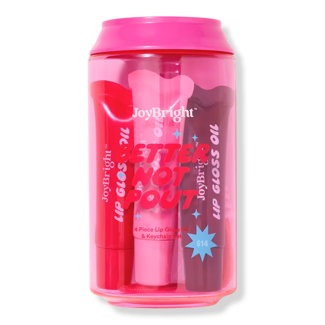 JoyBright by Ulta Beauty  Better Not Pout Lip Gloss Oil Set