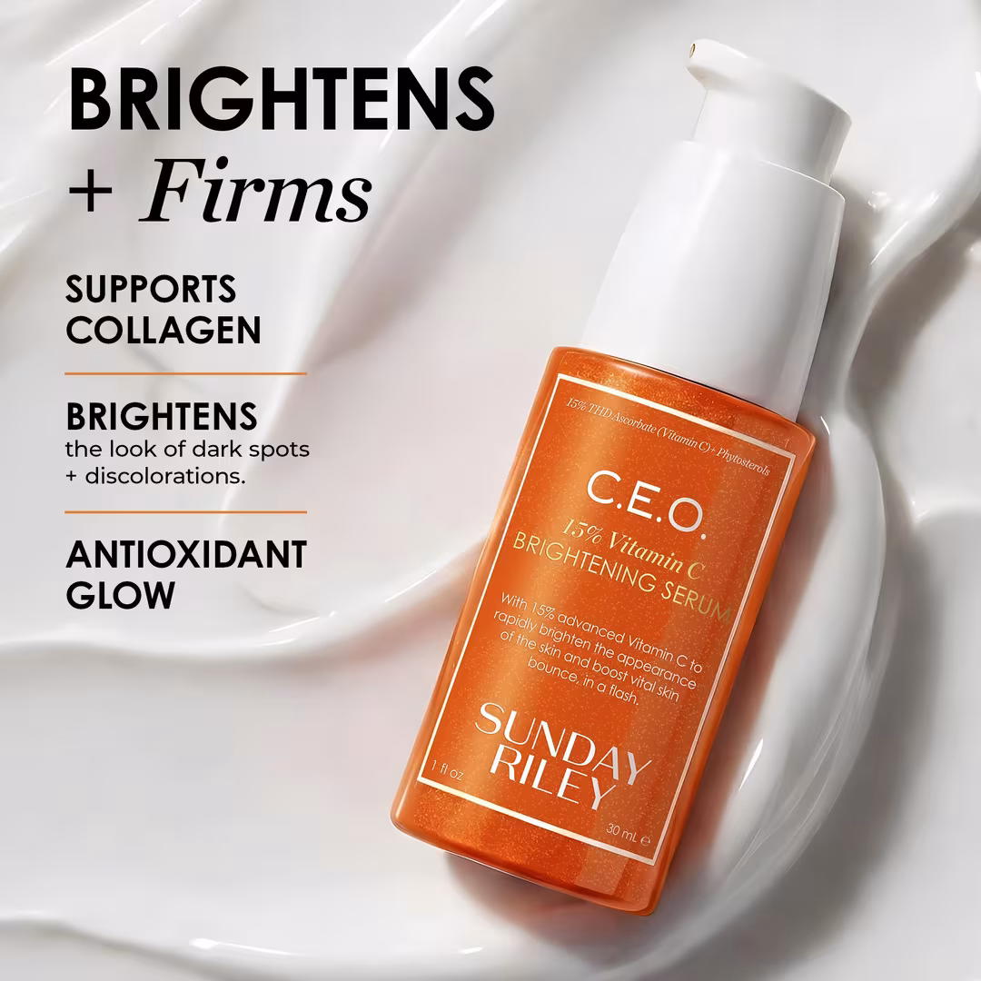 SUNDAY RILEY  C.E.O. 15% Vitamin C Brightening Serum