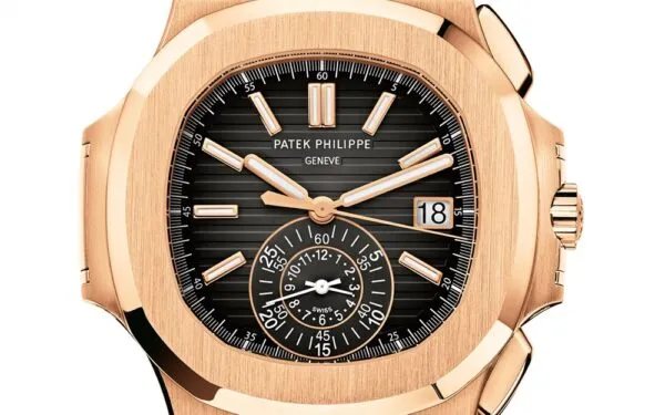 Replica Nautilus 5980/1R-001 Patek Philippe Flyback chronograph, Date.  40.5 mm,Rose gold