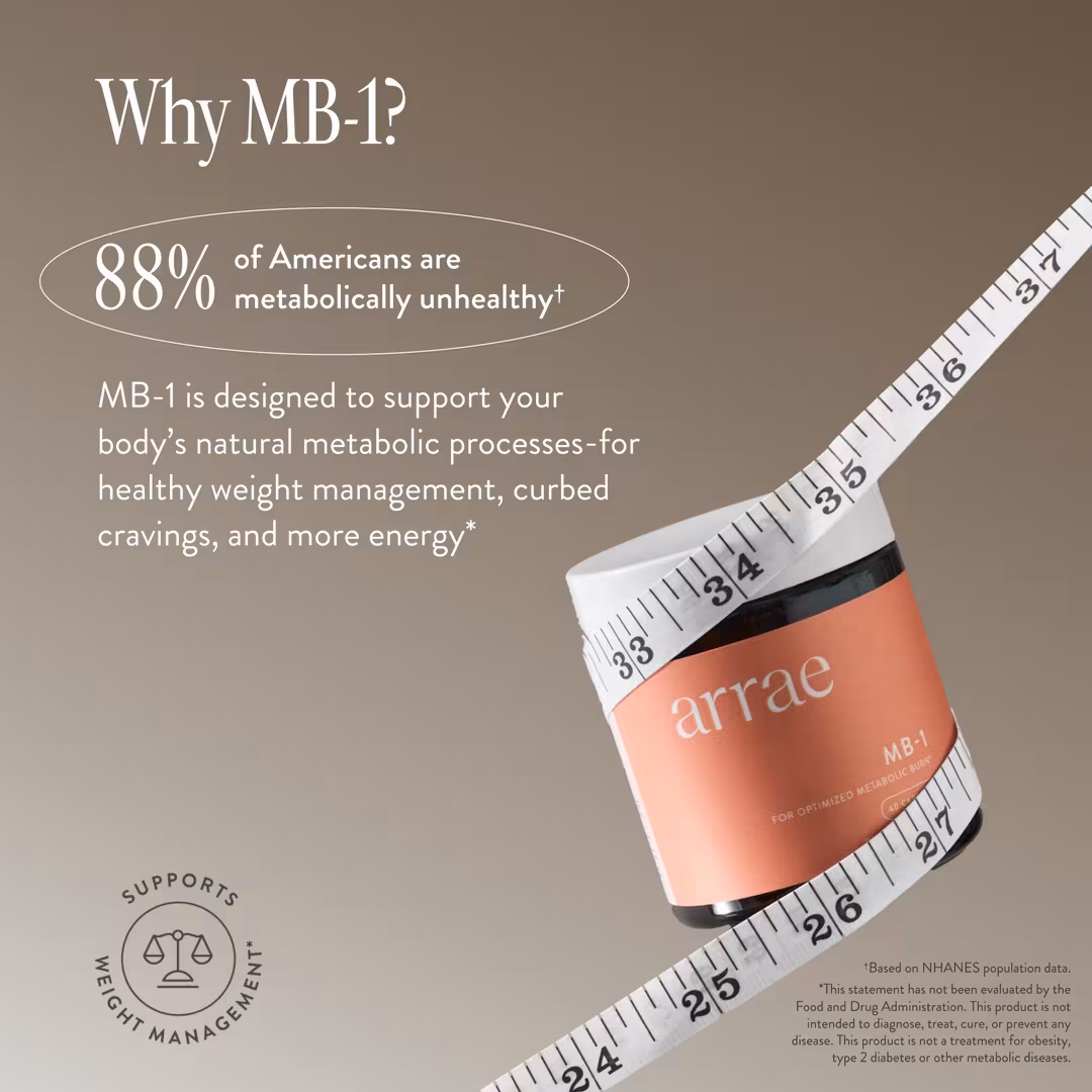 arrae  MB-1: Science-Backed Metabolism Support