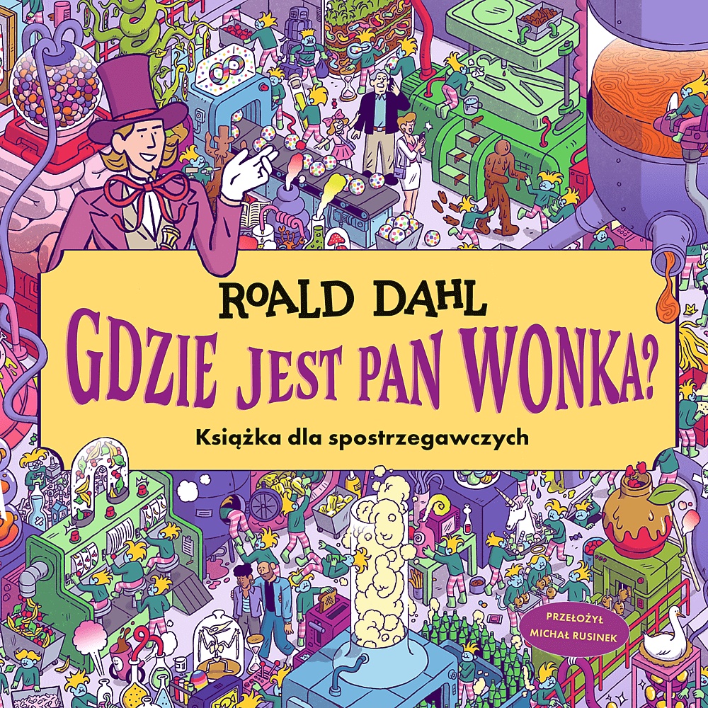 Książka Gdzie Jest Pan Wonka?