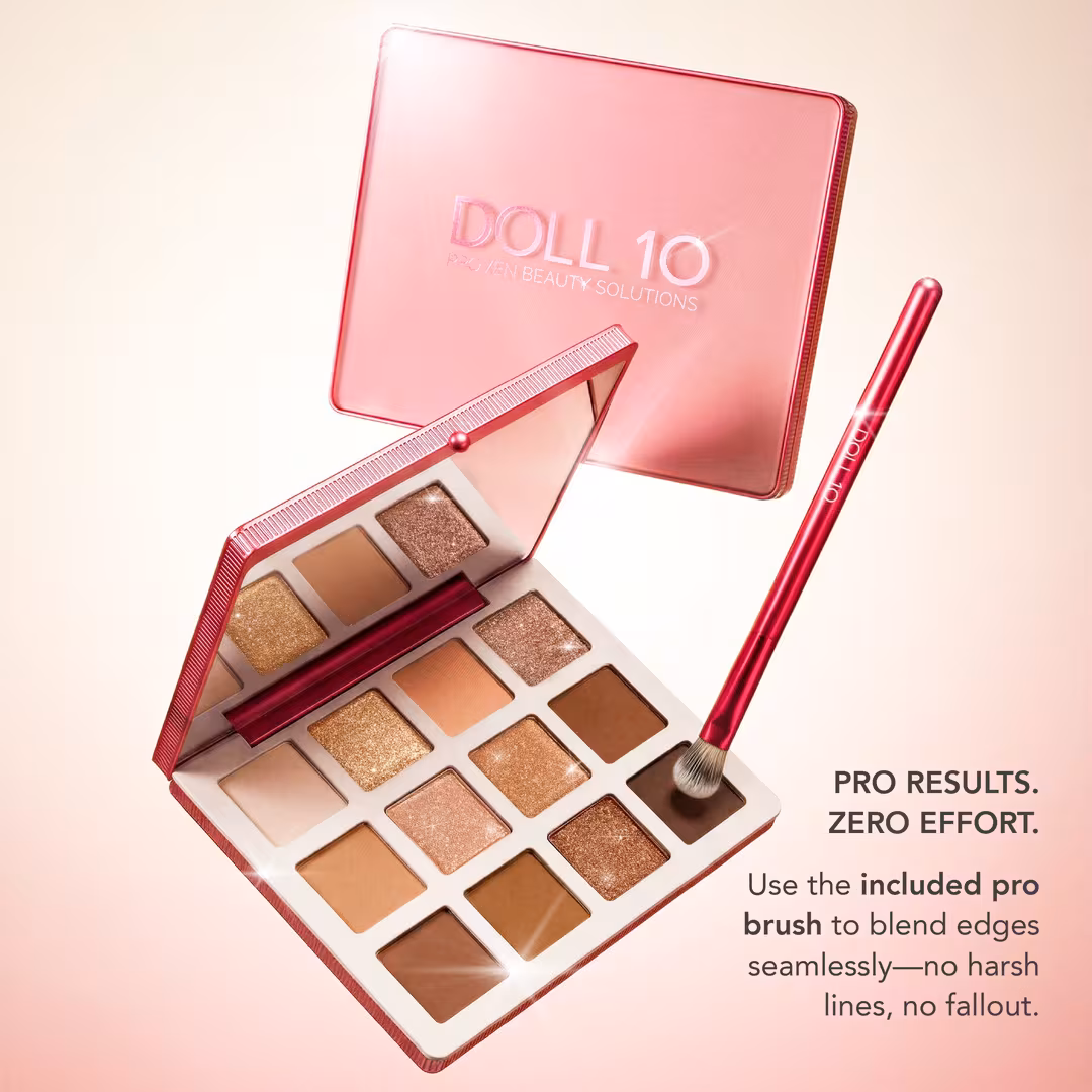 Doll 10  Doll Squad 4 Talc-Free Eyeshadow Palette