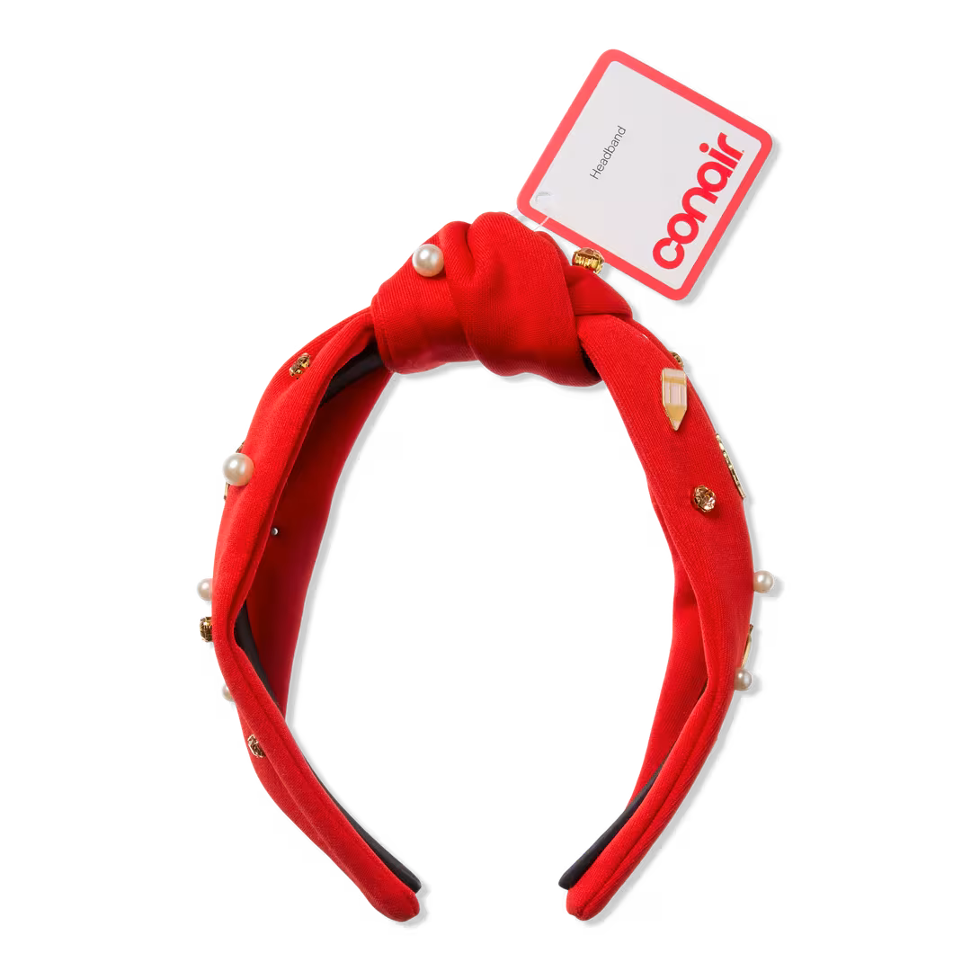Conair Accessories  Red Headband with Novelty Charms