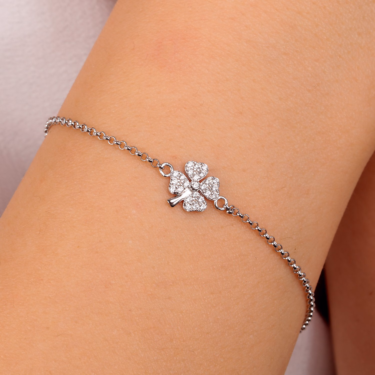 Armband 925er Silber, recycelt
