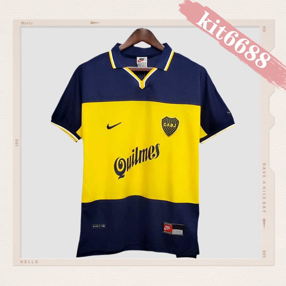 1999 Boca Juniors Home Retro Football Shirt (Retro)