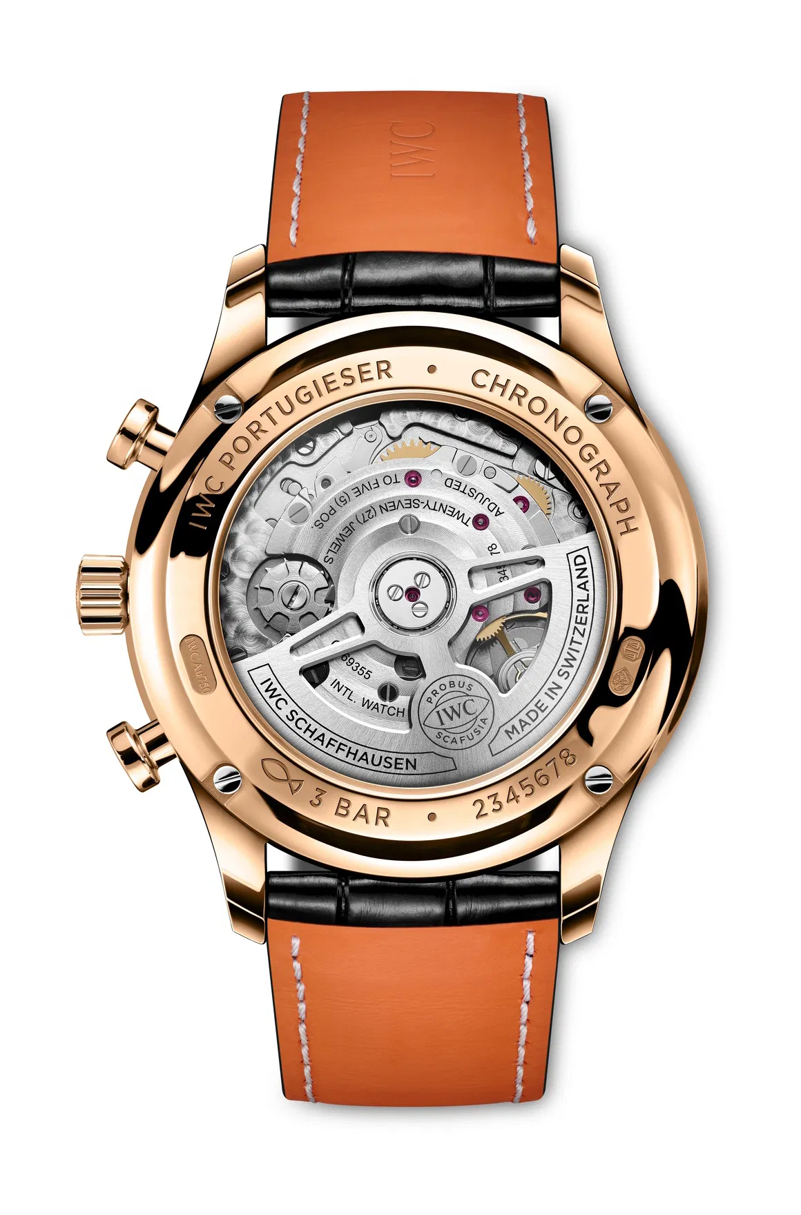 IWC Schaffhausen Portugieser chronograph obsidian iw371625
