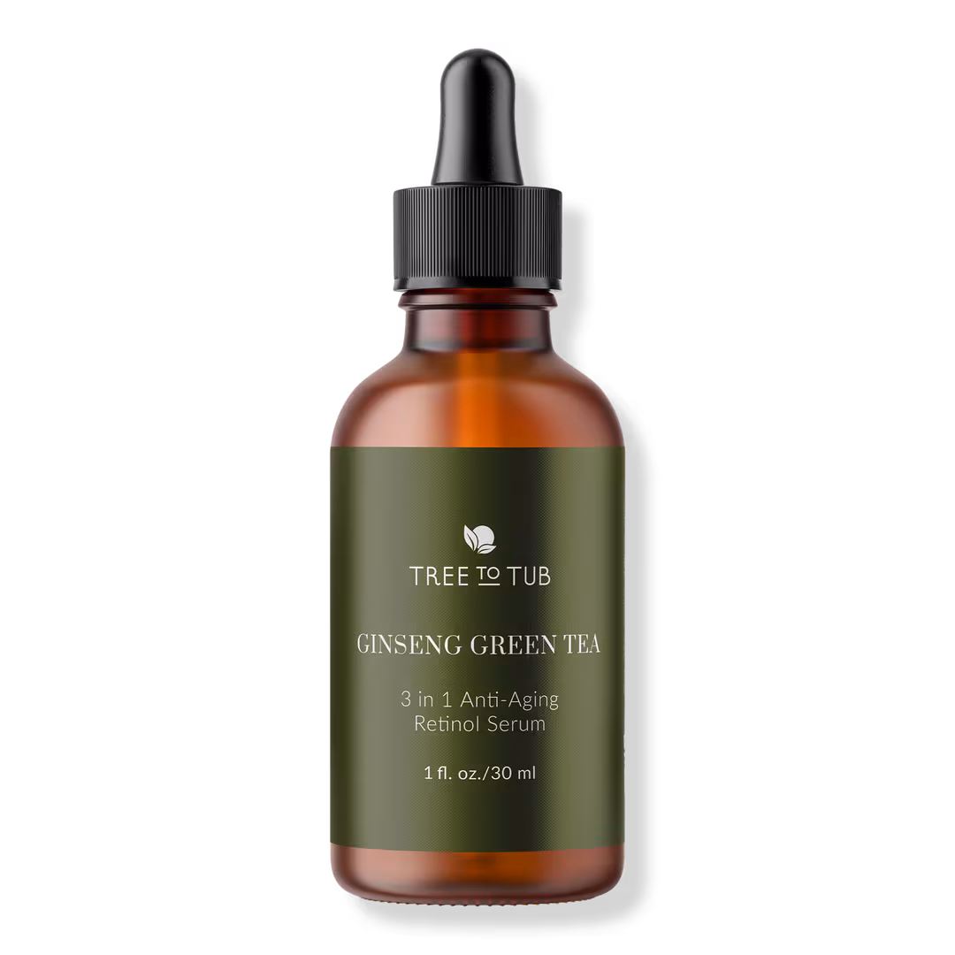 Tree To Tub  Ginseng & Green Tea 3-in-1 Anti-Aging Retinol Serum
