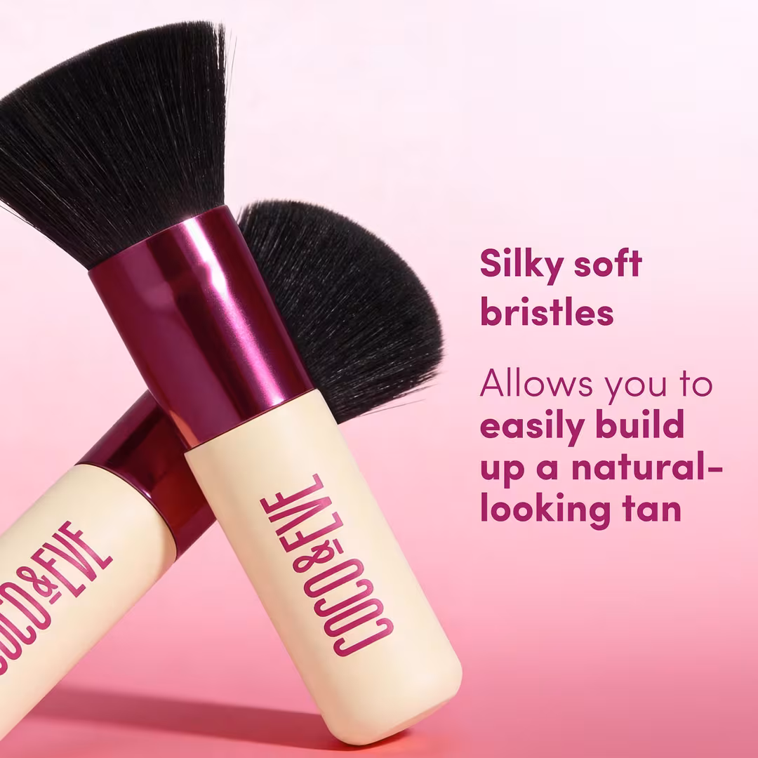 Coco & Eve  Sunny Honey Deluxe Kabuki Brush