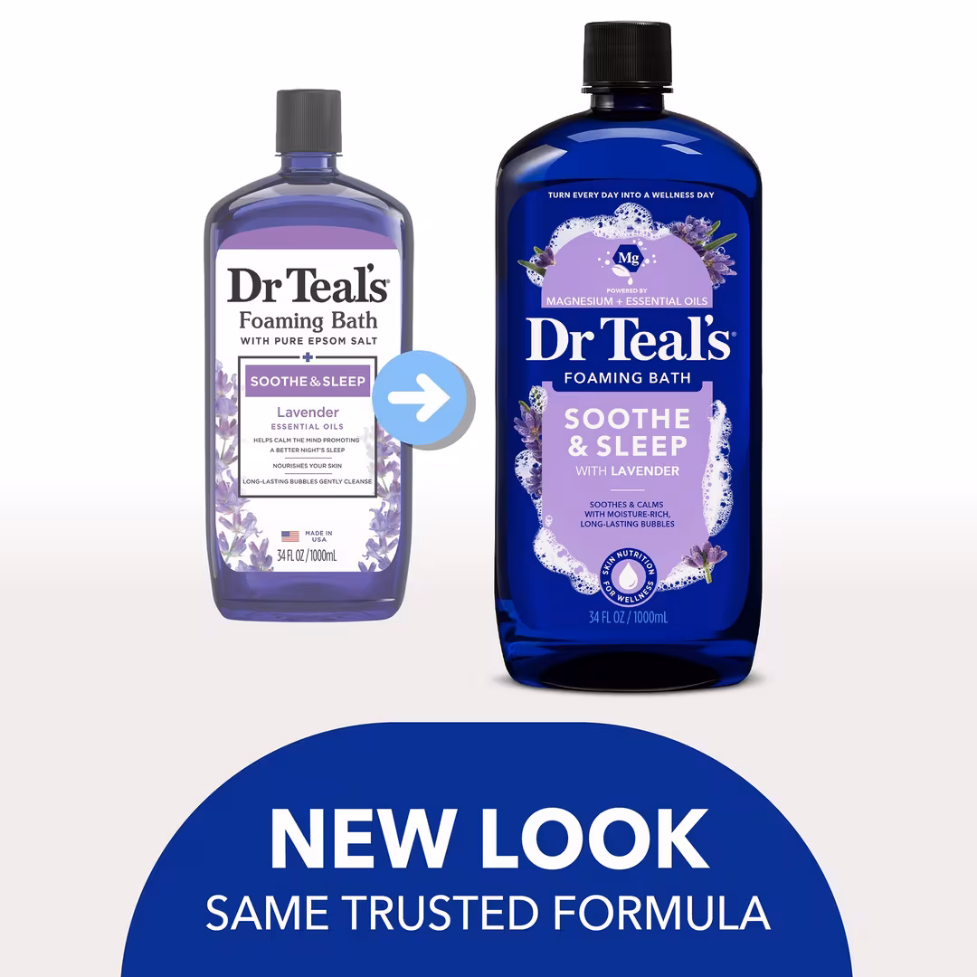 Dr Teal's  Soothe & Sleep Foaming Bath with Lavender & Pure Epsom Salt