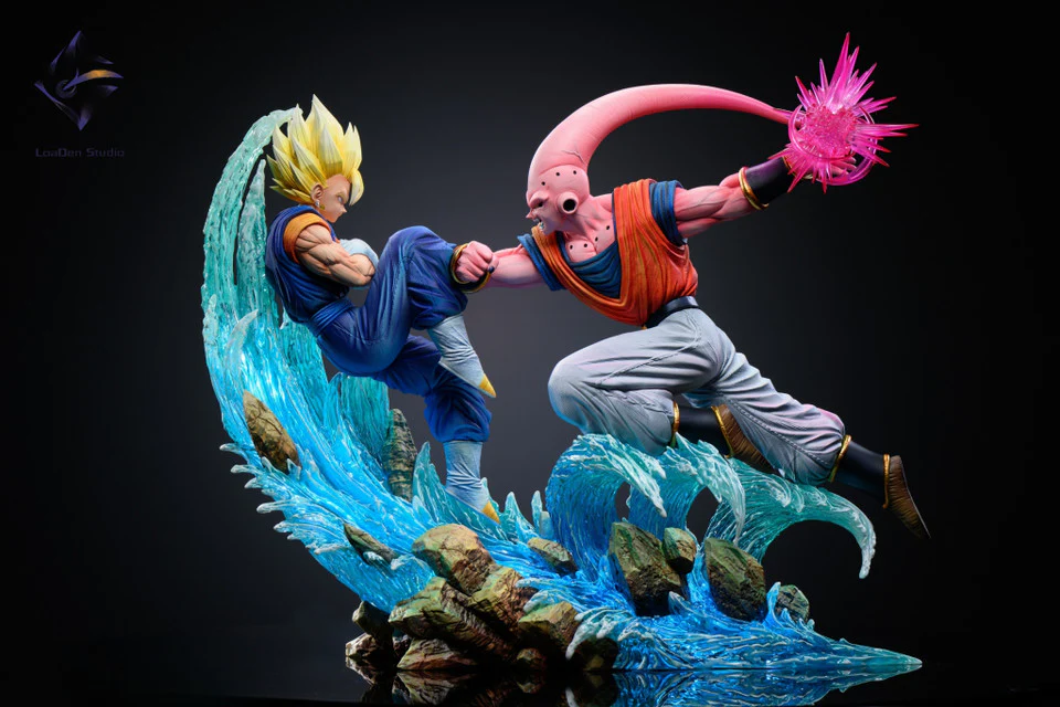 Dragon Ball Z - Vegetto vs Buu | 1:6 Resin Statue | by LoaDen Studio