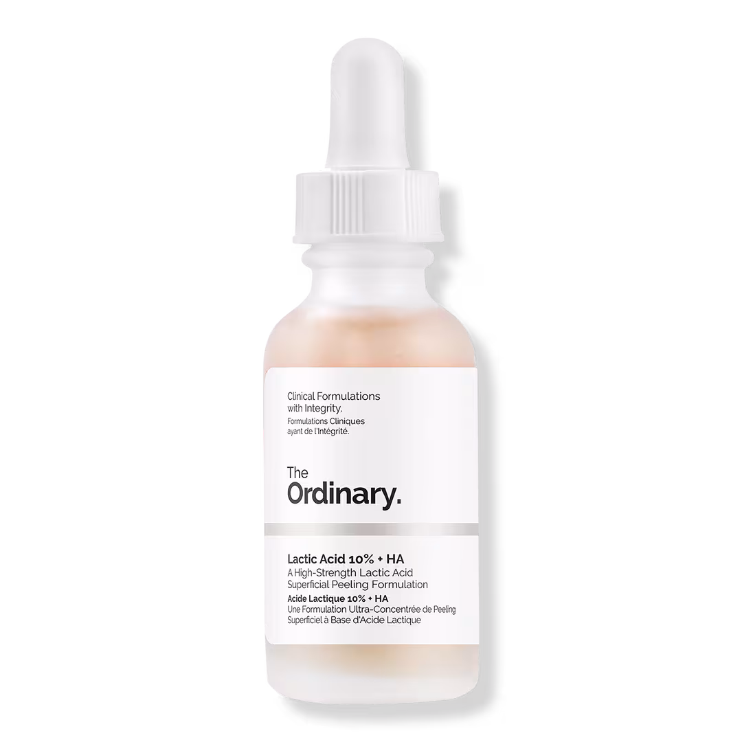 The Ordinary  Lactic Acid 10% + HA 2% High-Strength Exfoliating Serum for Uneven Texture