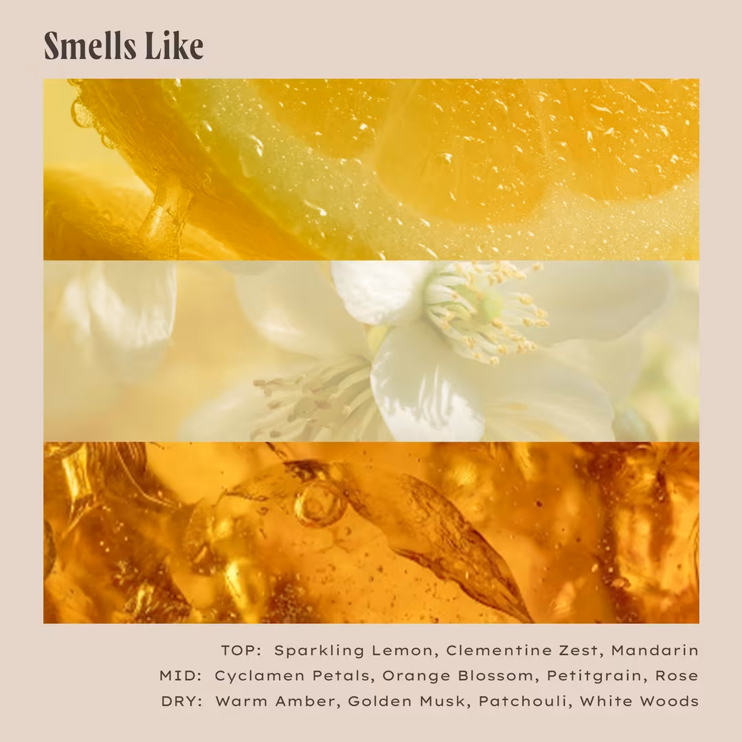 Being Frenshe  Citrus Amber Hair, Body & Linen Mist with Essential Oils