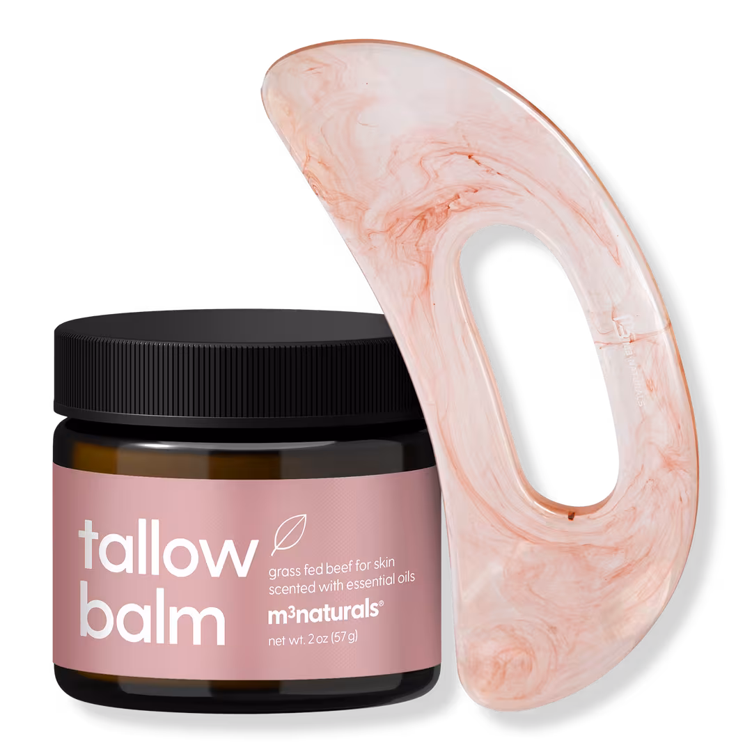M3  Scented Beef Tallow Balm + Body Gua Sha Set